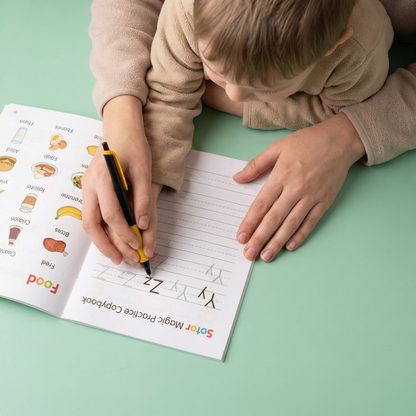 Magic Practice Copybook (4 Book + 1 pen & Refills)