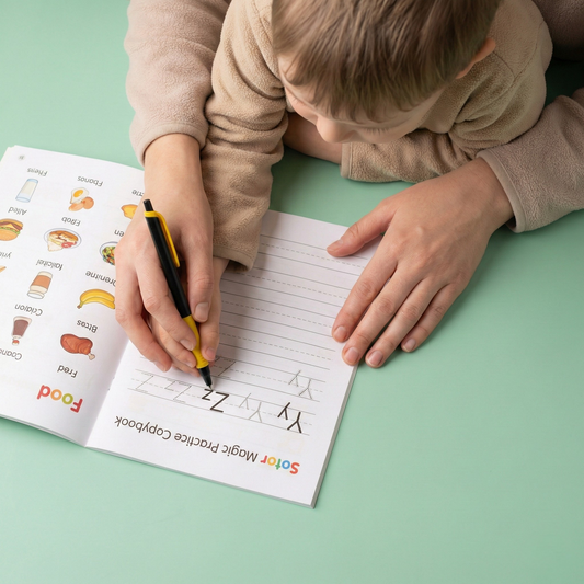 Magic Practice Copybook (4 Book + 1 pen & Refills)