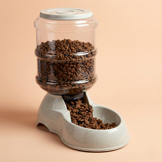 Pet Food Dispenser Large Capacity Self-Dispensing